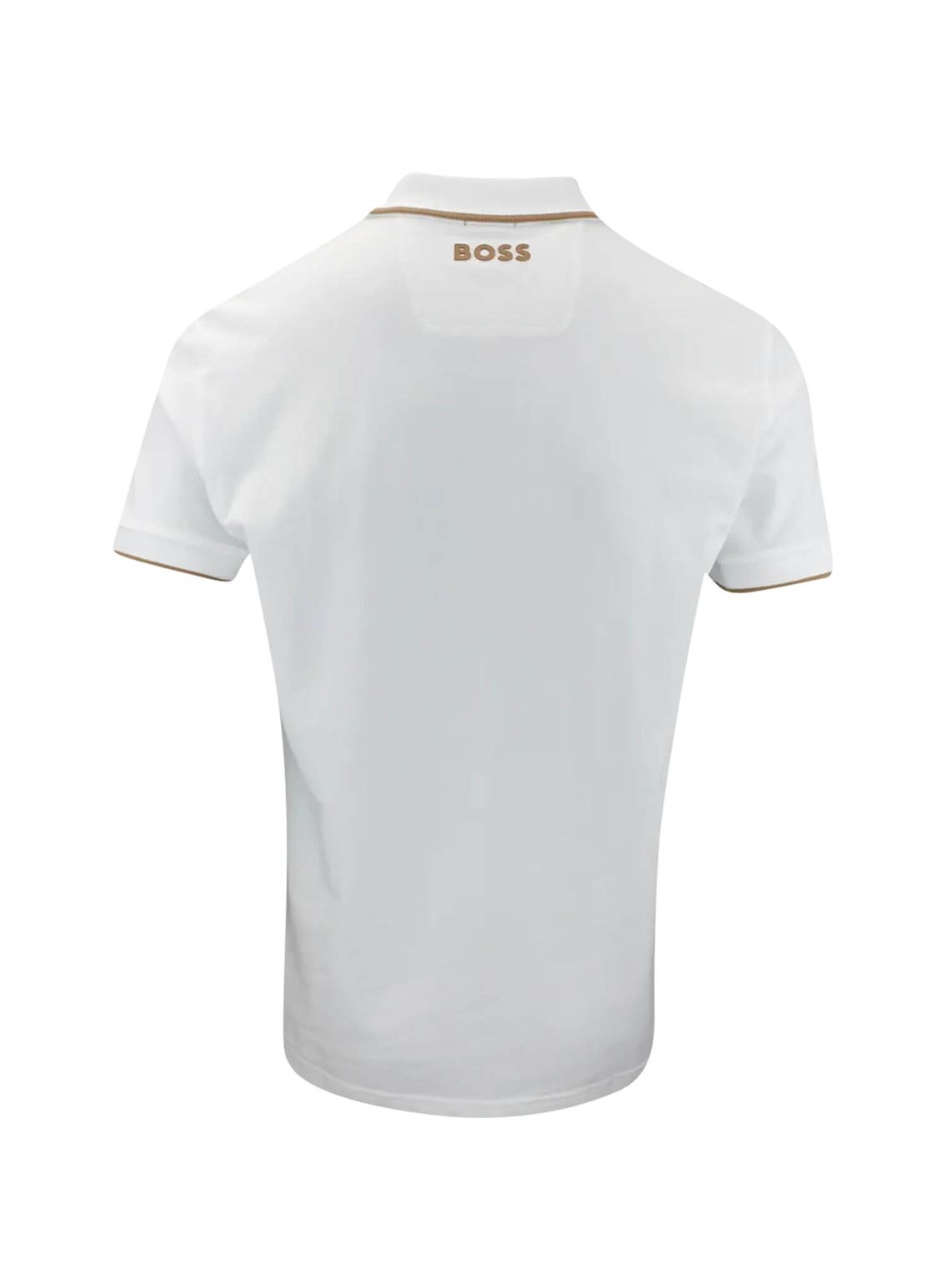 HUGO BOSS Polo The Open weiB
