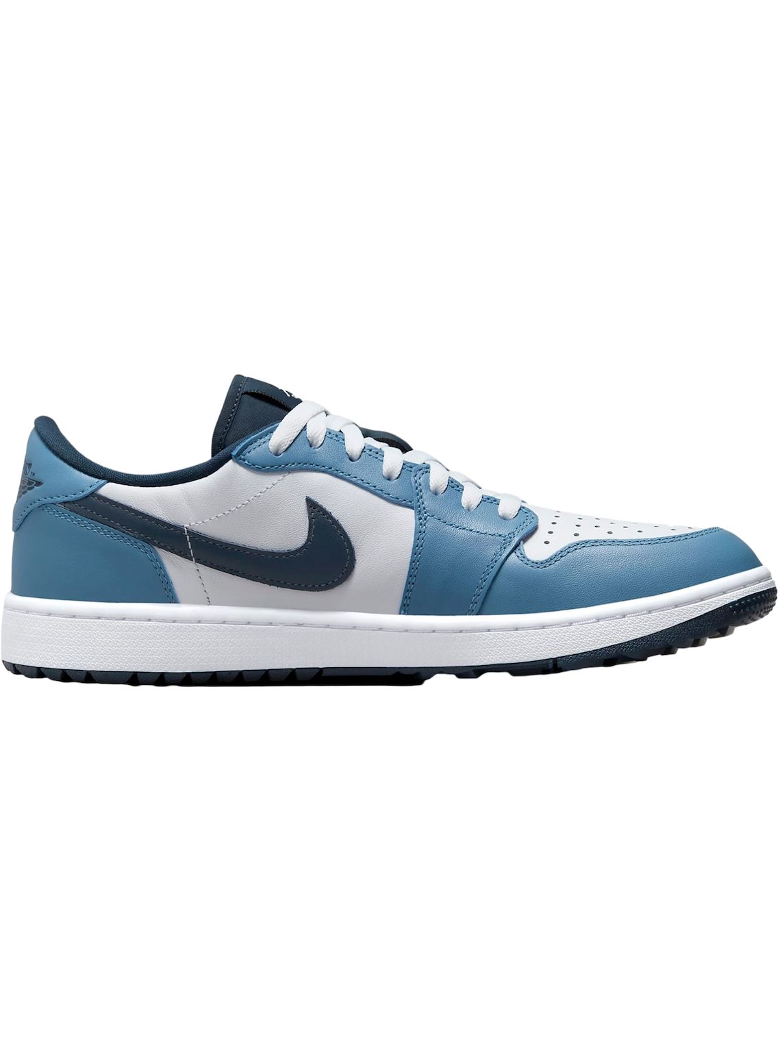 Nike Golf Golfschuhe Air Jordan 1 Low G blau weiB