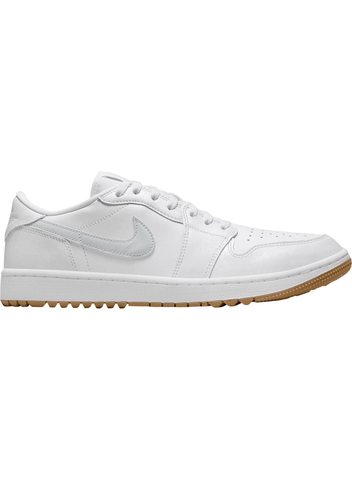 Nike Golf Golfschuhe Air Jordan 1 Low G weiB grau