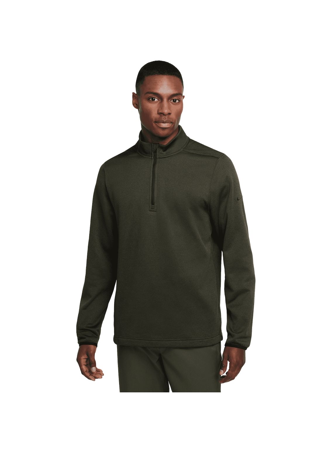 Nike Golf Therma FIT jumper black olive