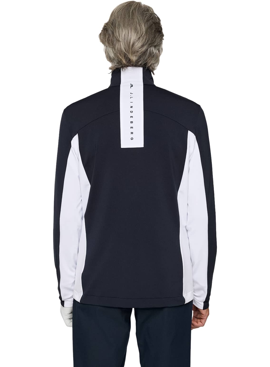 J.LINDEBERG グレー系カモフラージュジャケット XL fd40dd91be3d58815ecab7e250f97d