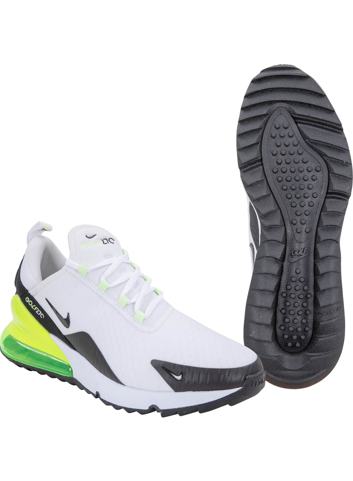 Nike Golf Golfschuhe Air Max 270 G, weiß/grün
