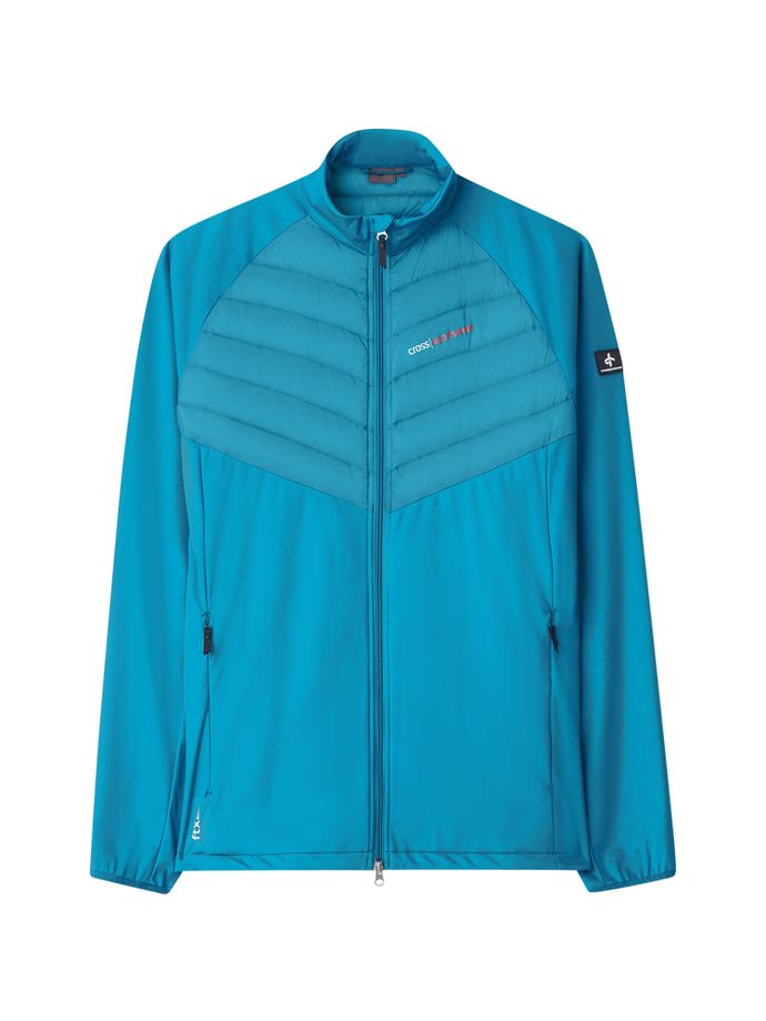 Cross Postura Jacke, azul/turquesa