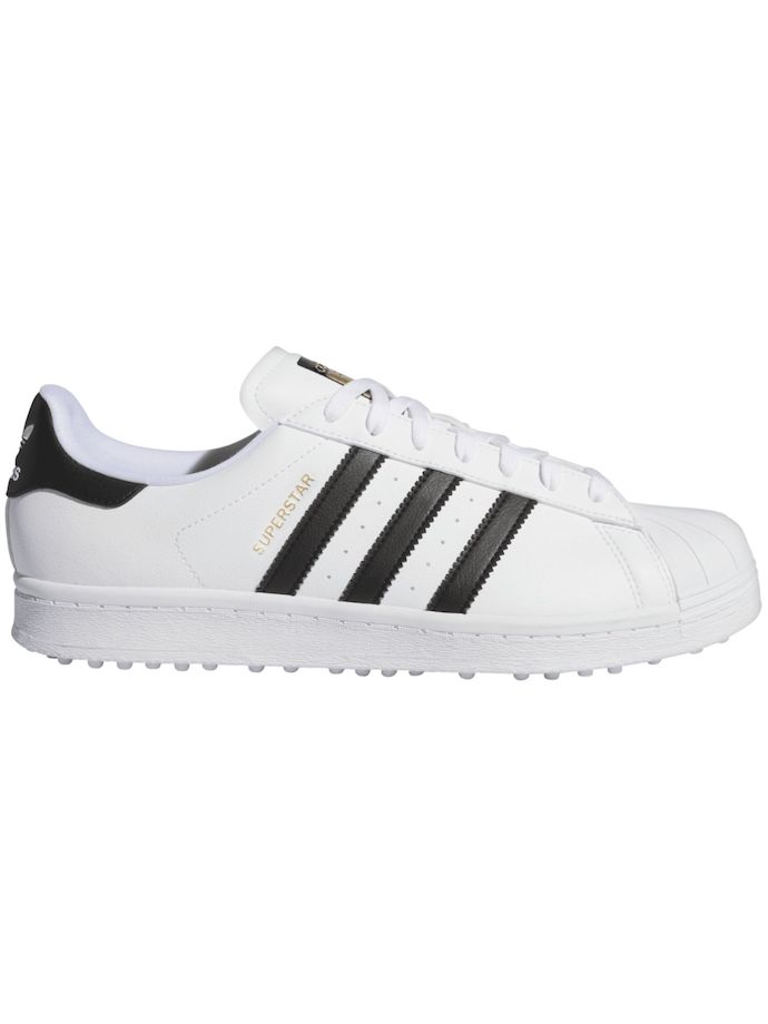 adidas Originals Golfschuhe Superstar, weiß/schwarz/gold