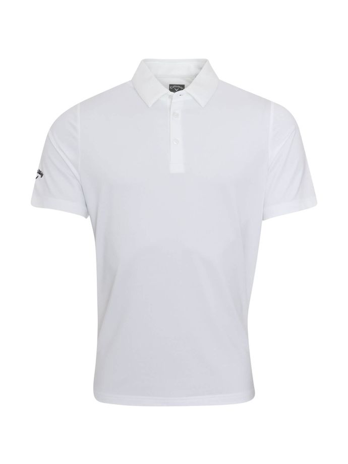 Callaway Poloshirt Swing Tech Solid, kurzarm, weiß