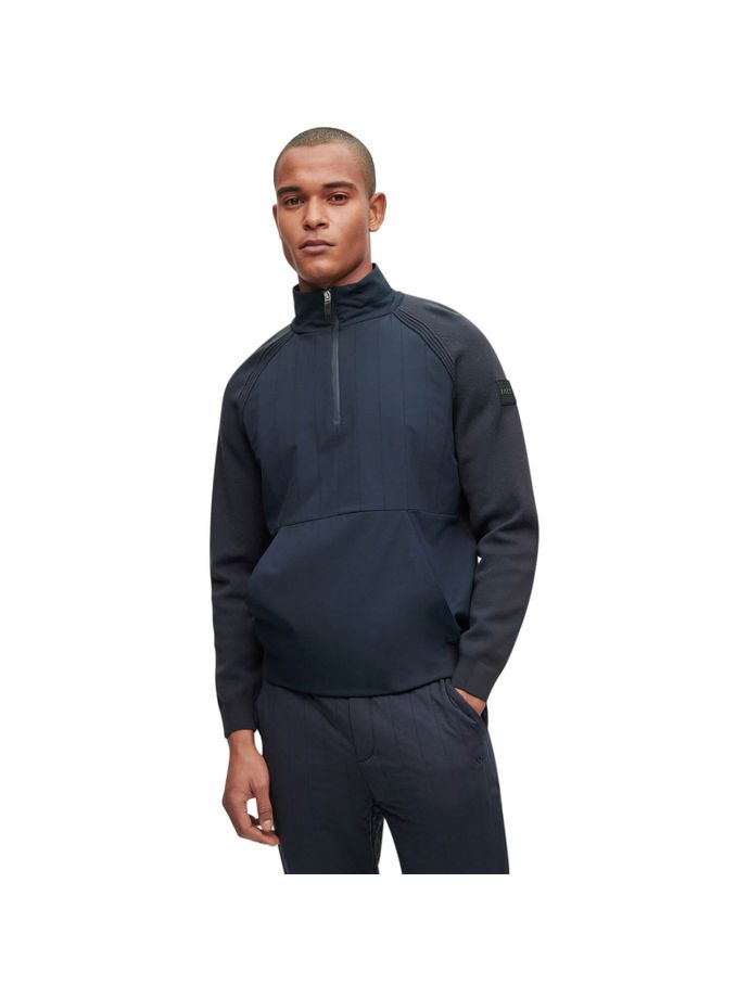 HUGO BOSS Pullover Zorxly, blu scuro