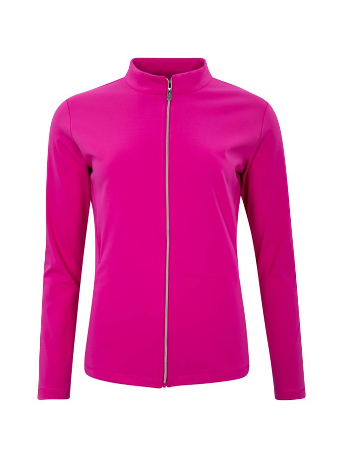 FootJoy Midlayer med heltäckande dragkedja, rosa