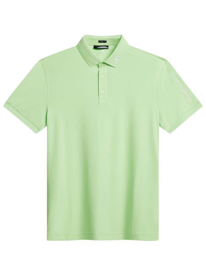 J. LINDEBERG Polo Tour Tech, verde claro