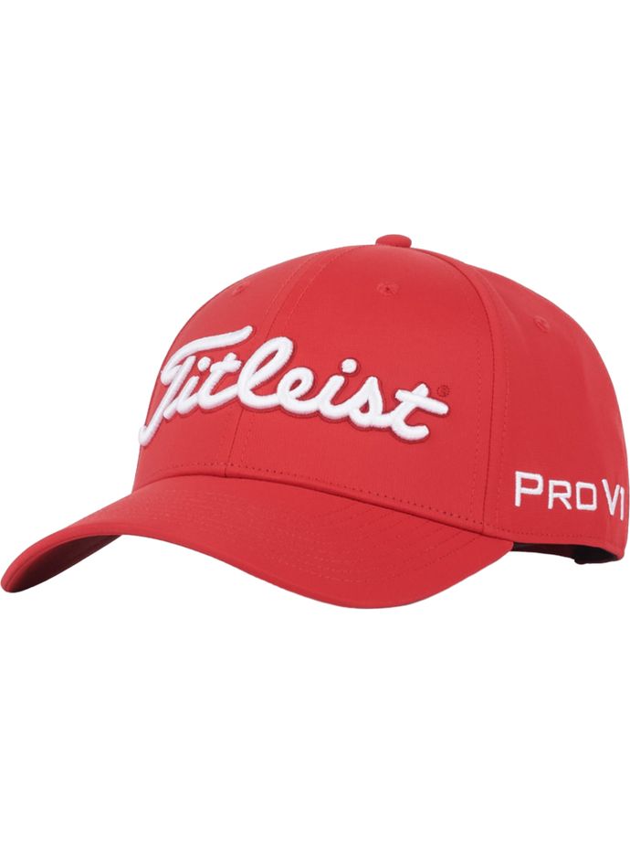 Titleist Cap Tour Perf, red/white