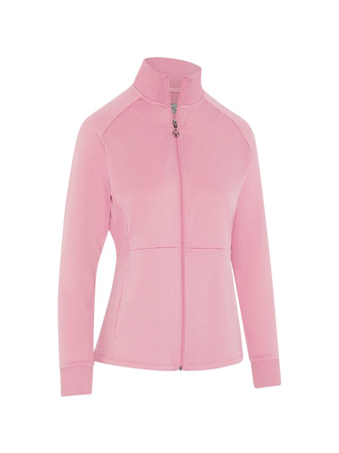 Callaway Jacke Waffle Fleece, rose