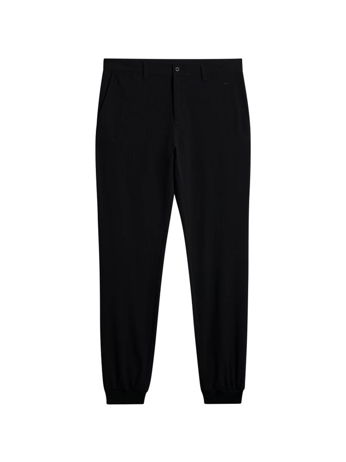 J. LINDEBERG Hose Cuff Jogger, czarny