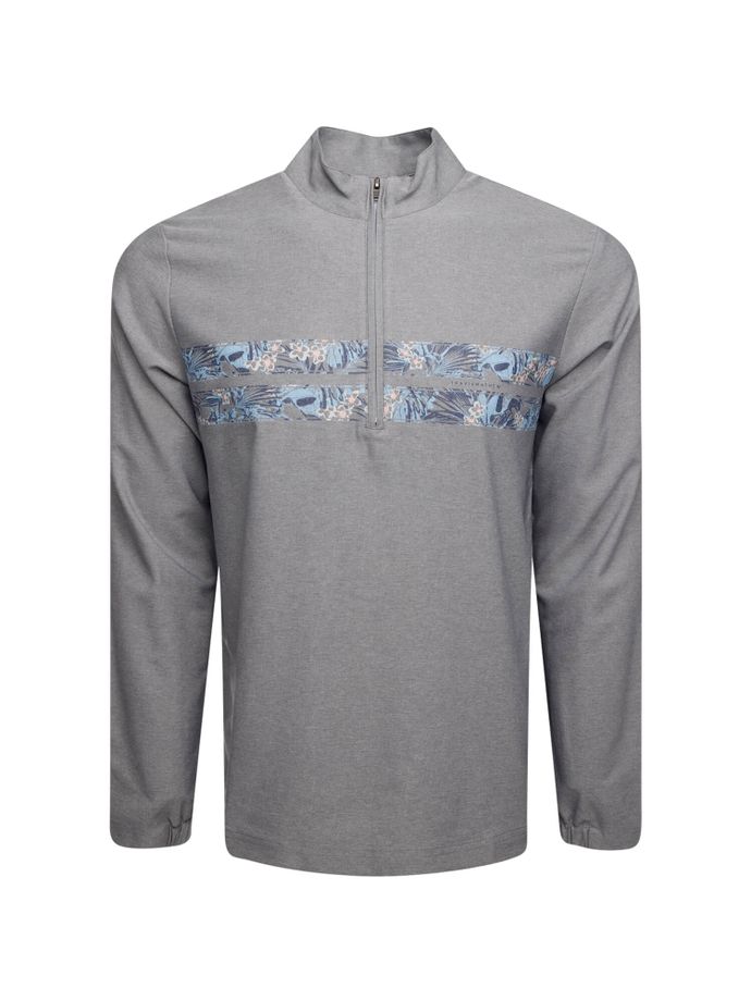 TRAVISMATHEW Pullover Move Mountains, grau