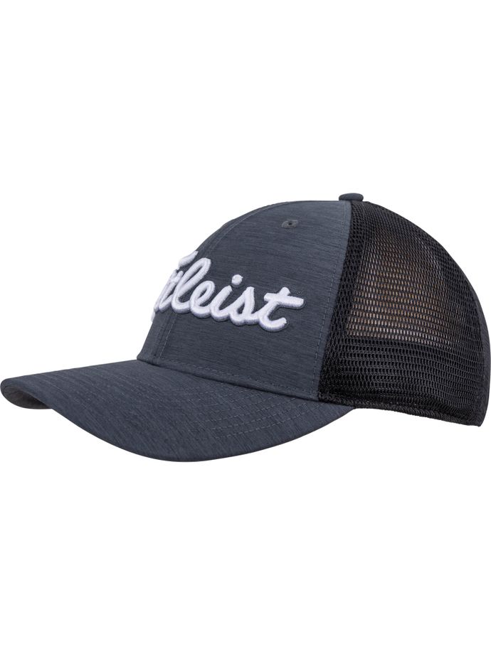 Titleist Casquette Players Space Dye Mesh, noir/blanc