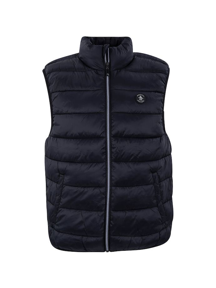 Original Penguin Weste Puffer, schwarz