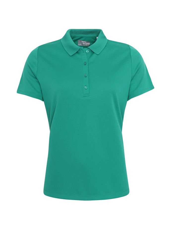 Callaway Swing Tech Solid polo shirt, kortærmet, grøn