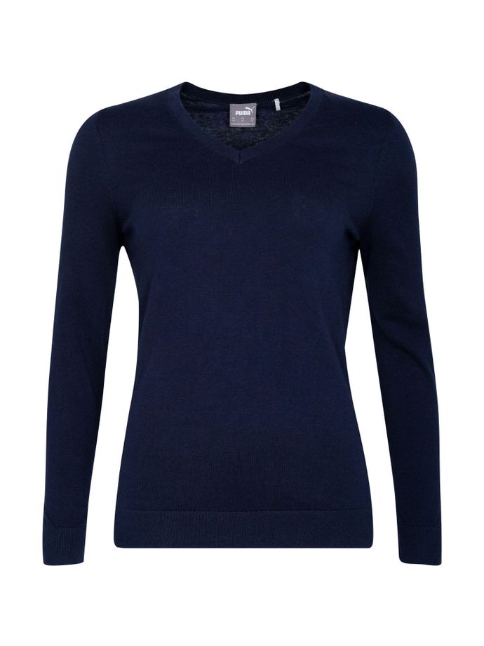 Puma Sweater Team V-Neck, navy