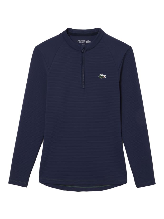 LACOSTE Strato 1/4 di zip, navy