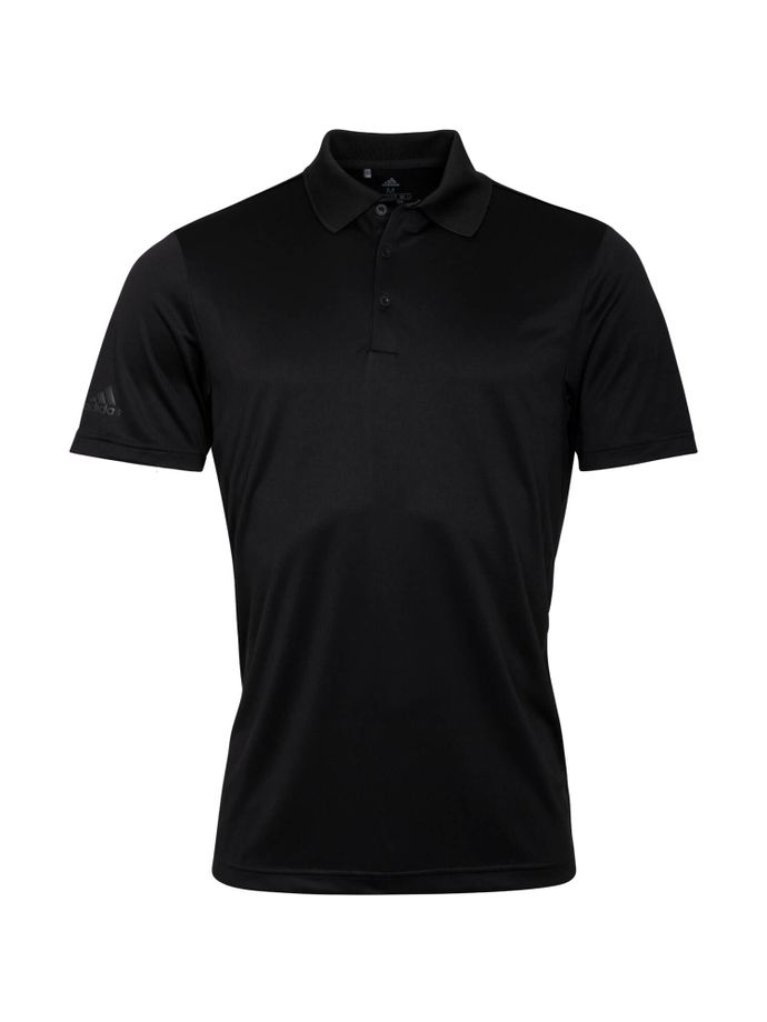 adidas Performance polo shirt, short sleeve, black