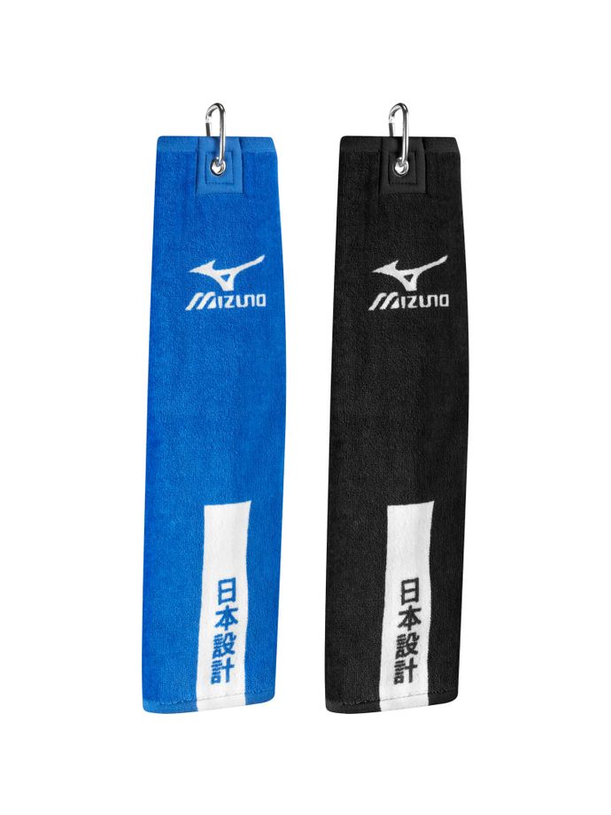 Mizuno Serviette de raquette Trifold, bleu/blanc