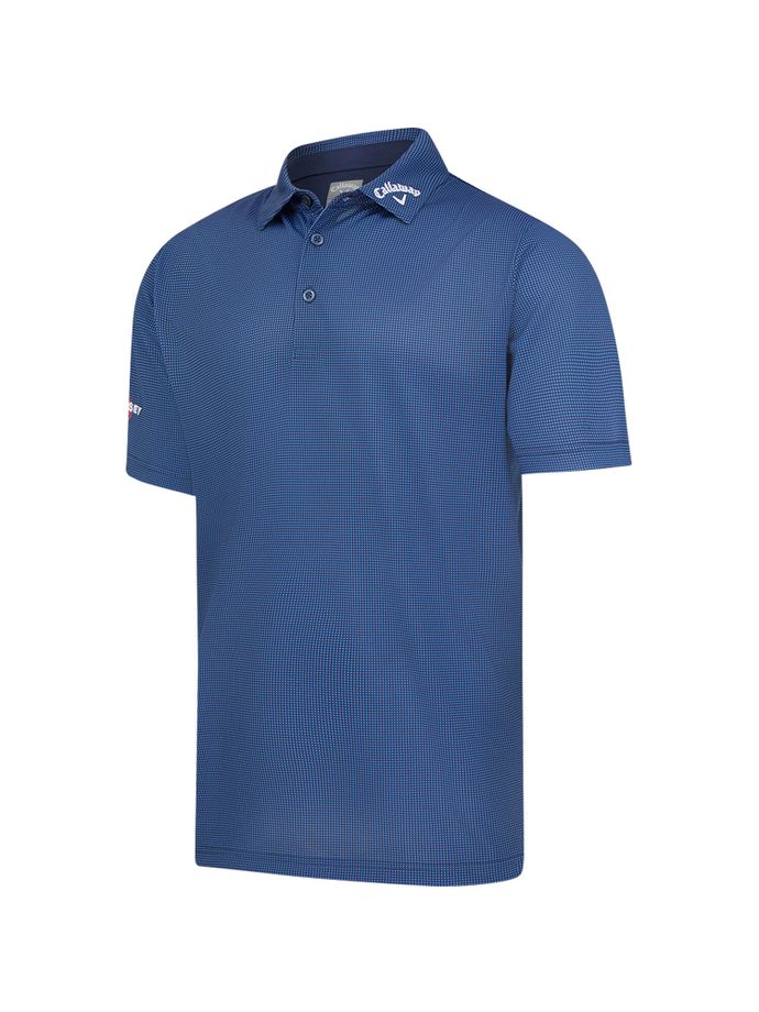 Callaway Polo Gingham Print, azul marino