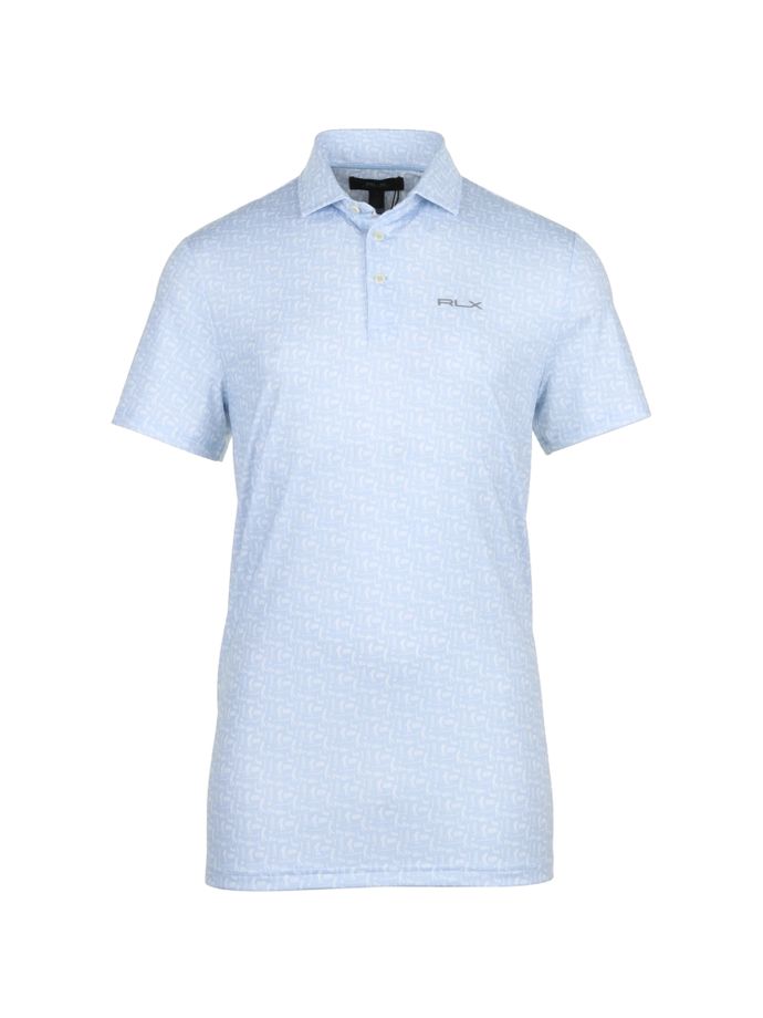 RALPH LAUREN Polo Stampato Flusso d'aria, blu/bianco