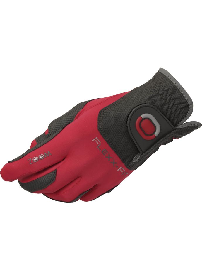 Zoom Weather glove, One Size, red/grey