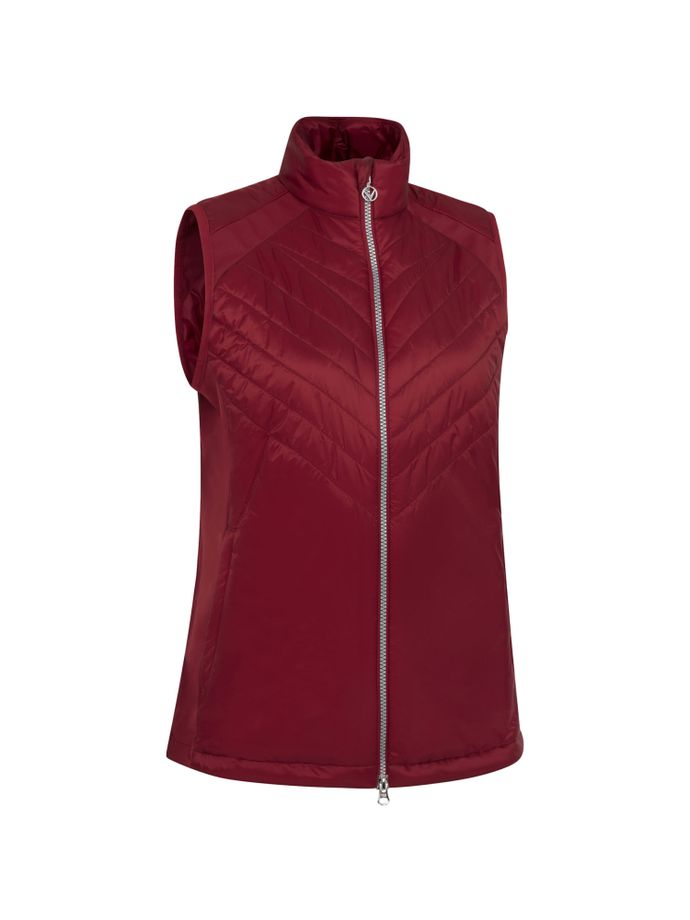 Callaway Weste Chev Primaloft, bordeaux