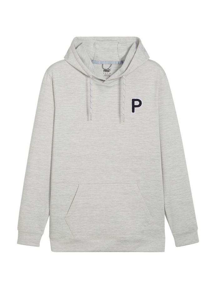 Puma Sweat à capuche Cloudspun Patch, gris