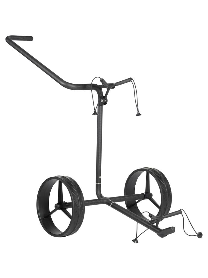 JuCad Golftrolley Carbon schaduw 2. Rad, zwart