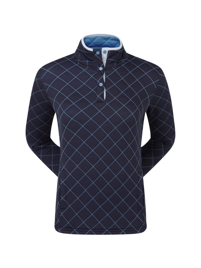 FootJoy Lagdelt quiltet jersey, navy