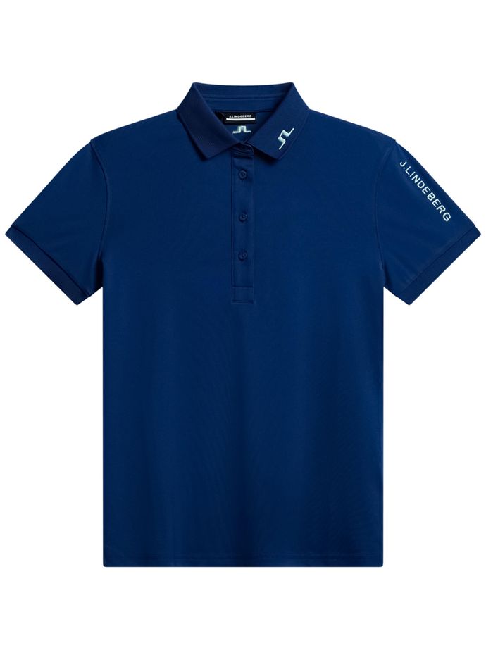 J. LINDEBERG Tour Tech Polo, mørkeblå