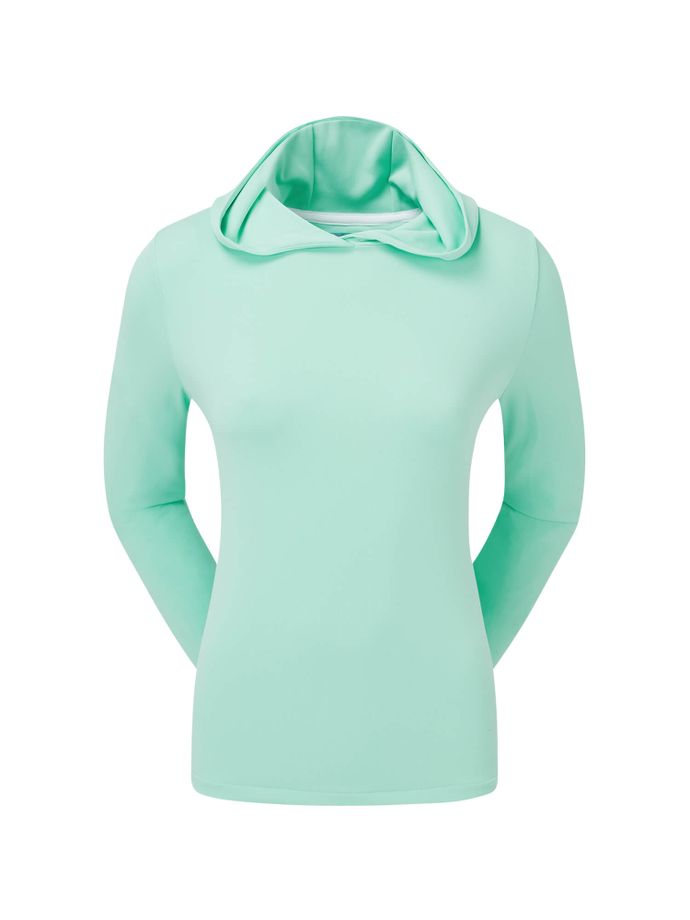 FootJoy Hoodie Sun Pro Temposerie, turquoise