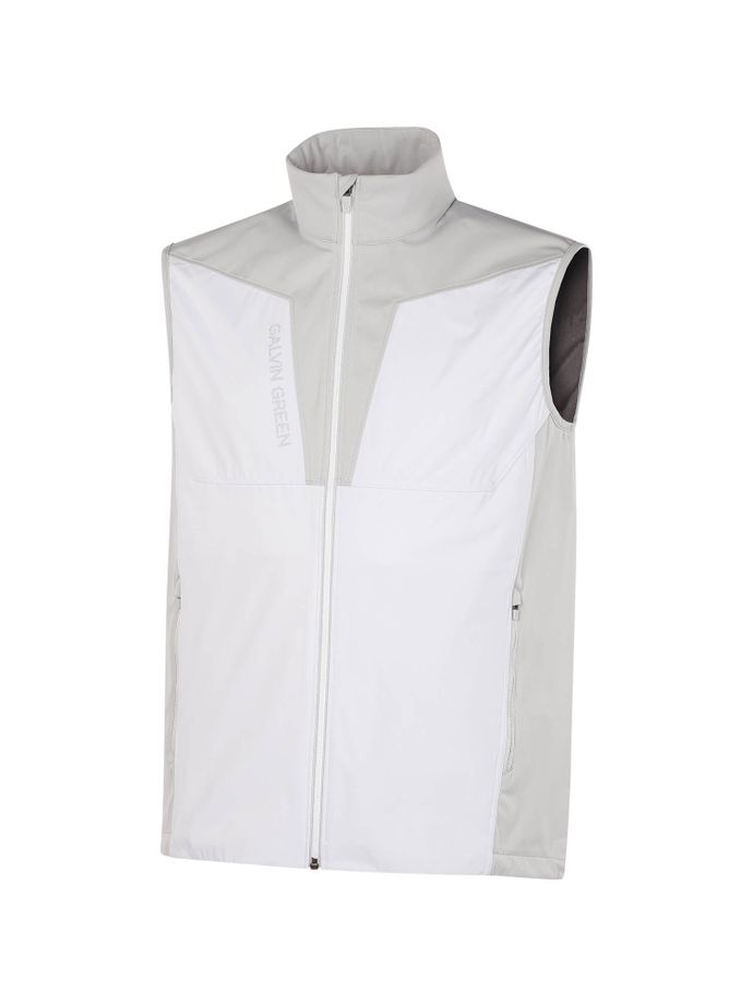 Galvin Green Gilet Lathan, bianco/grigio