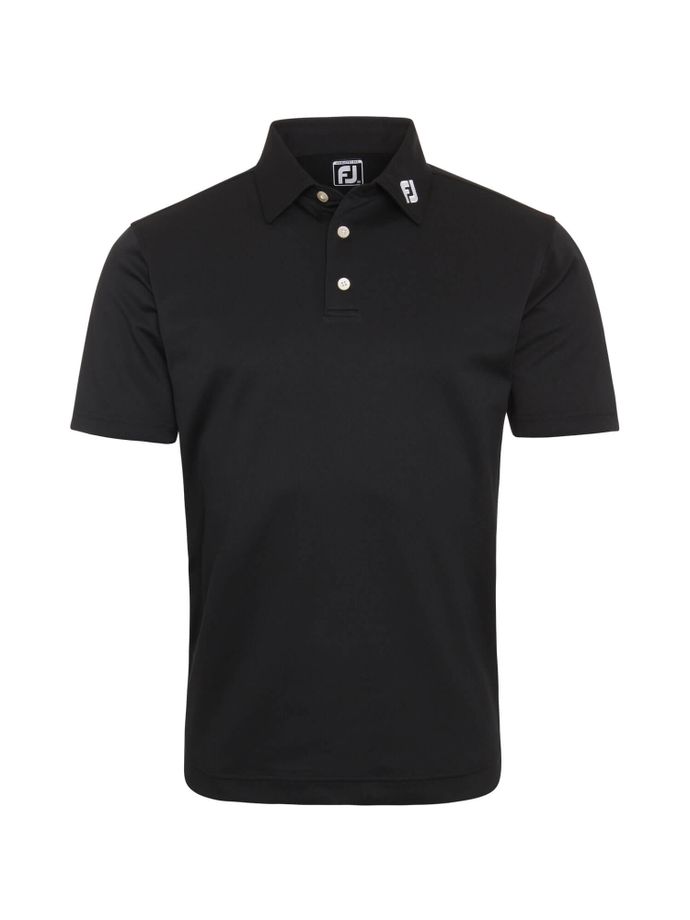 FootJoy Polo Stretch Piqué, negro