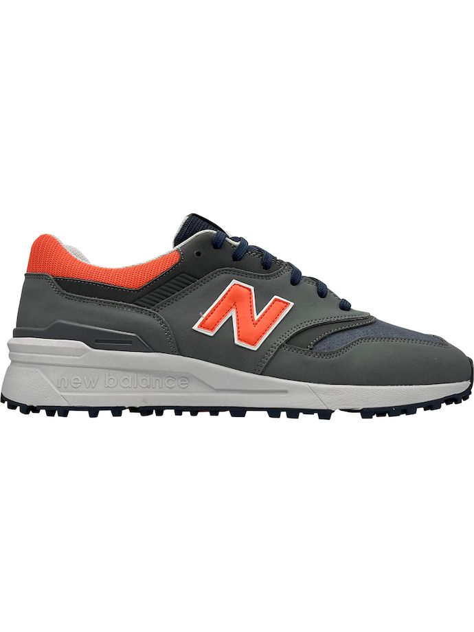 NEW BALANCE Buty golfowe 997 SL, szary/pomarańczowy