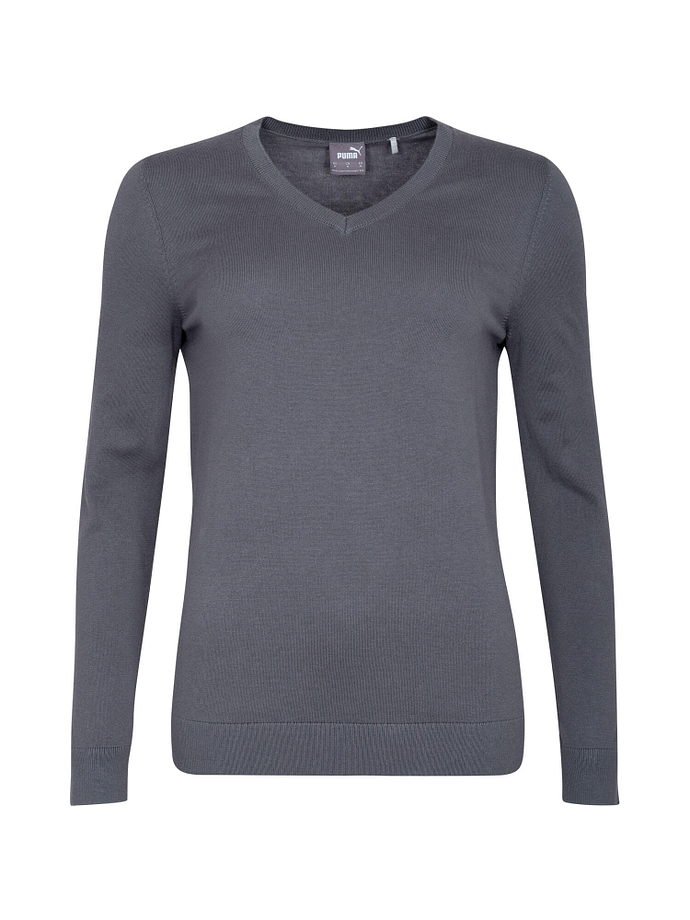 Puma Sweater Team V-Neck, grey