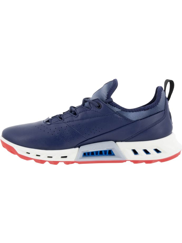 ecco Chaussures de golf Biom C4, bleu/orange/blanc