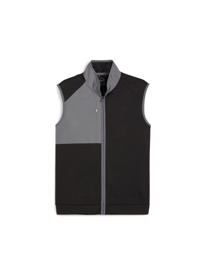 Puma Cloudspun waistcoat, black/grey