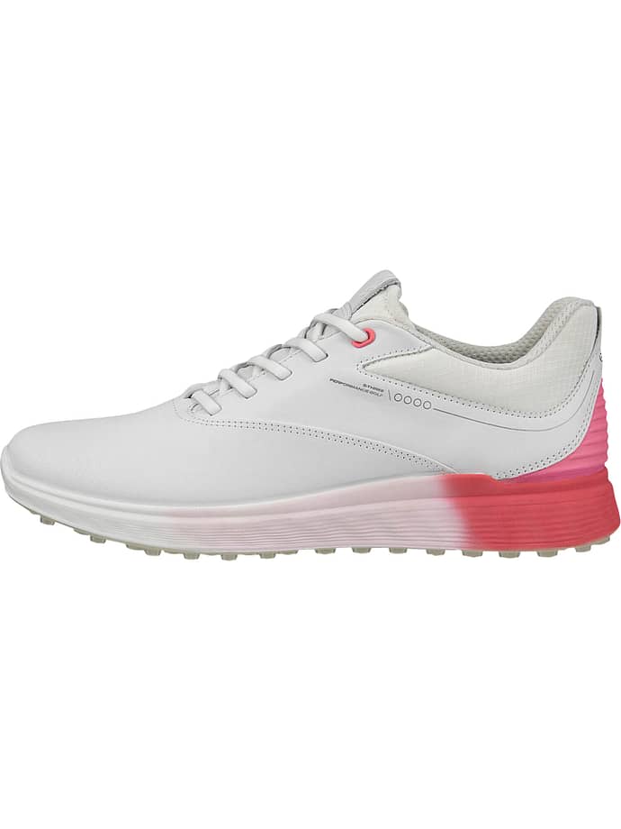 ecco Golf shoes S-Three, white/pink