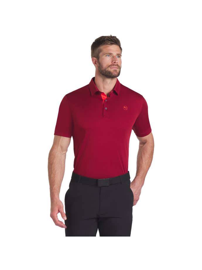 Puma Polo Pure Solid, vino rosso