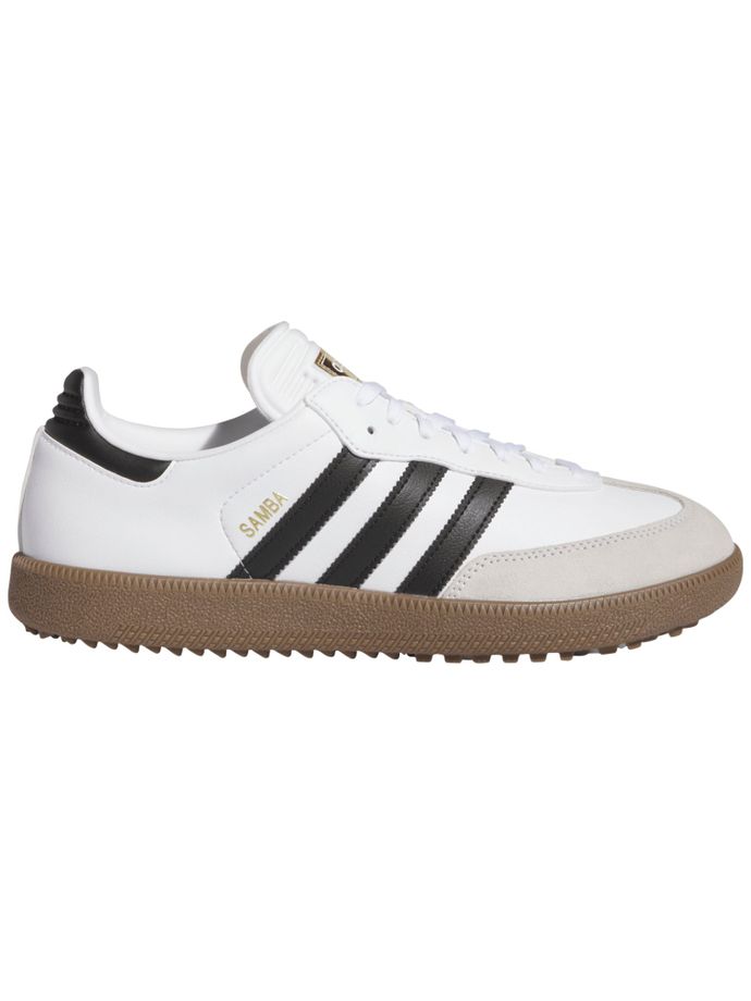 adidas Samba golfskor, vit/svart