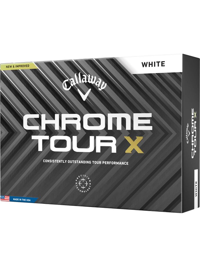 Callaway Chrome Tour X 12-Pack, weiß