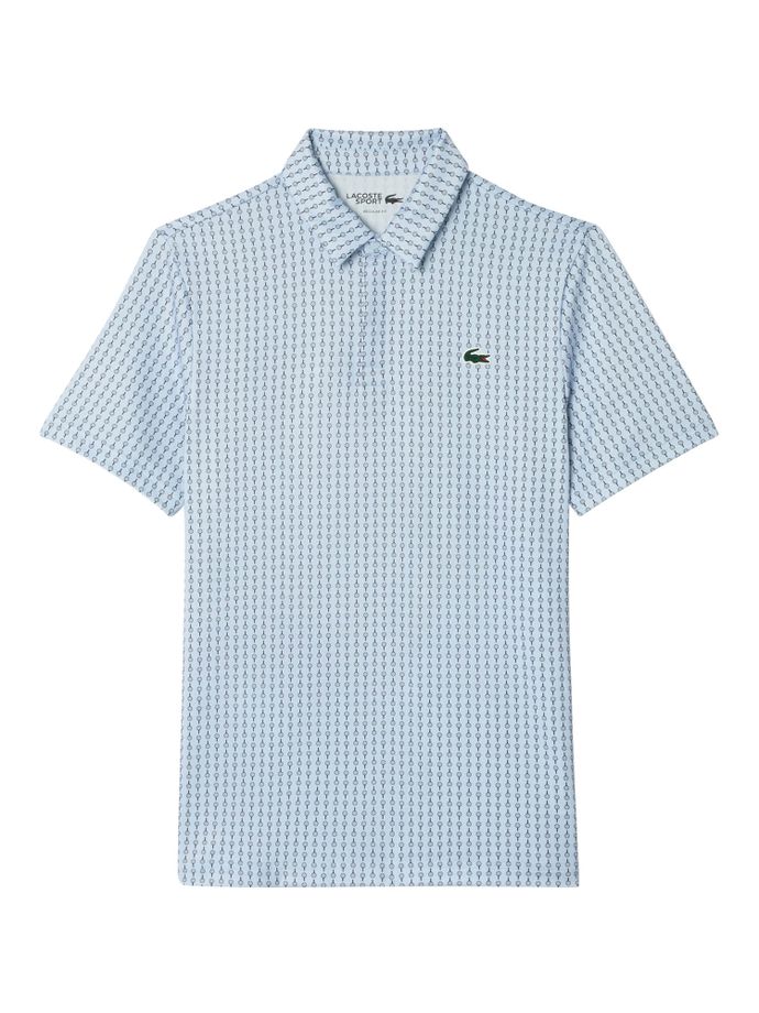 LACOSTE Polo, blå/hvid