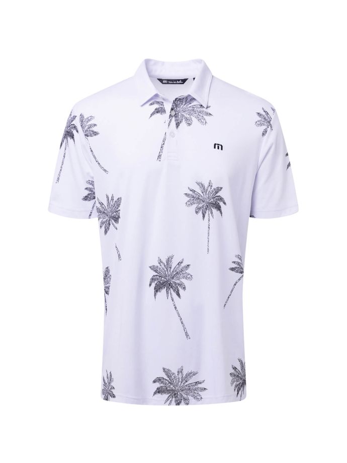 TRAVISMATHEW Polo Mesic, hvid