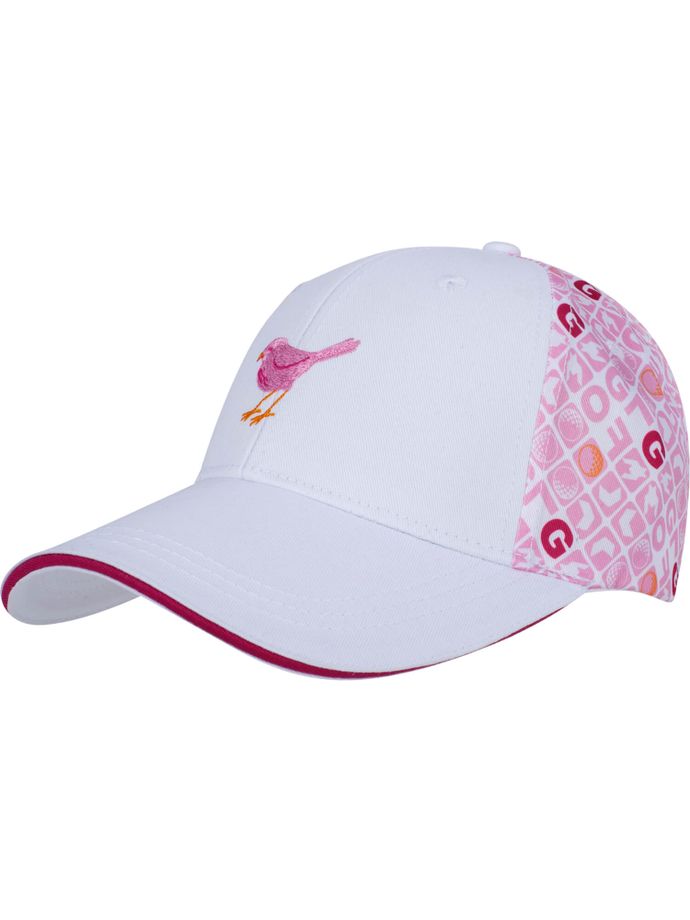 girls golf Cap Coco, blanc