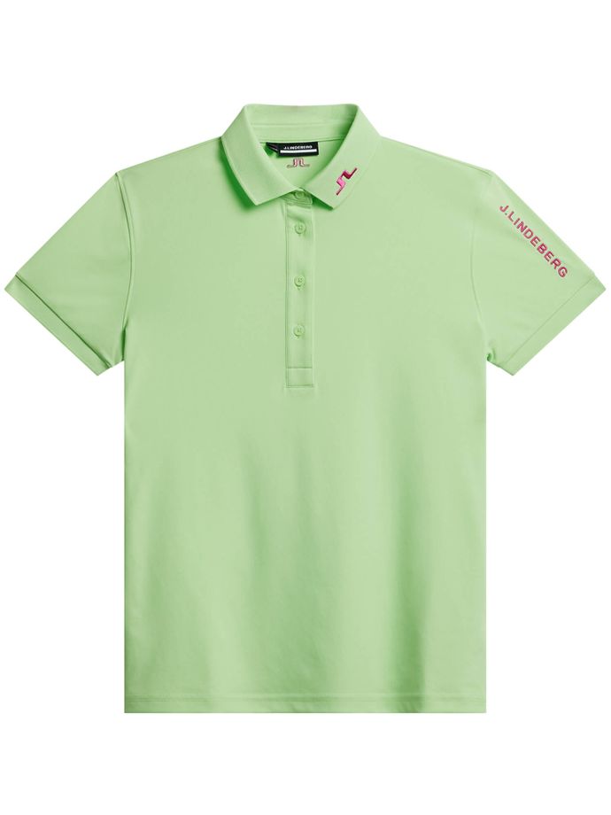 J. LINDEBERG Polo Tour Tech, verde claro