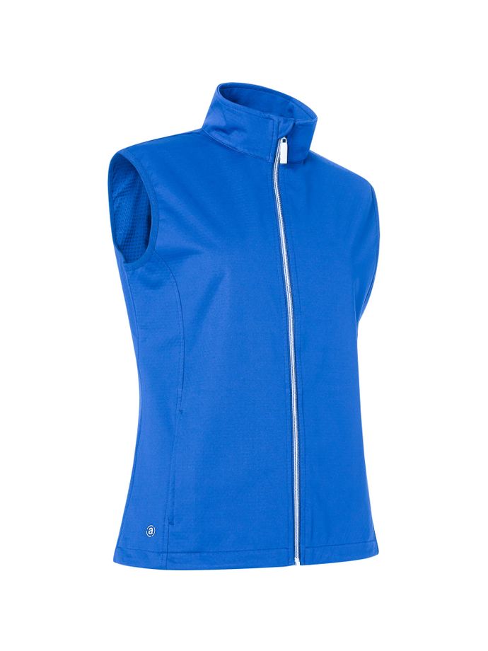 Abacus Gilet Lytham Softshell, bleu