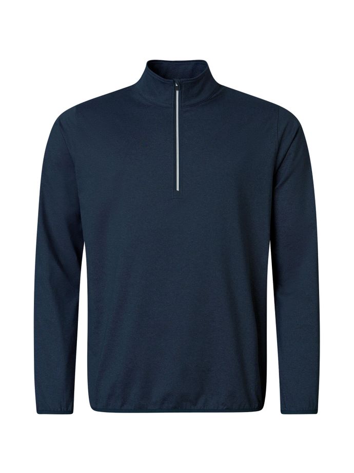 Abacus Layer Cradoc Fleece 1/2-Zip, marine