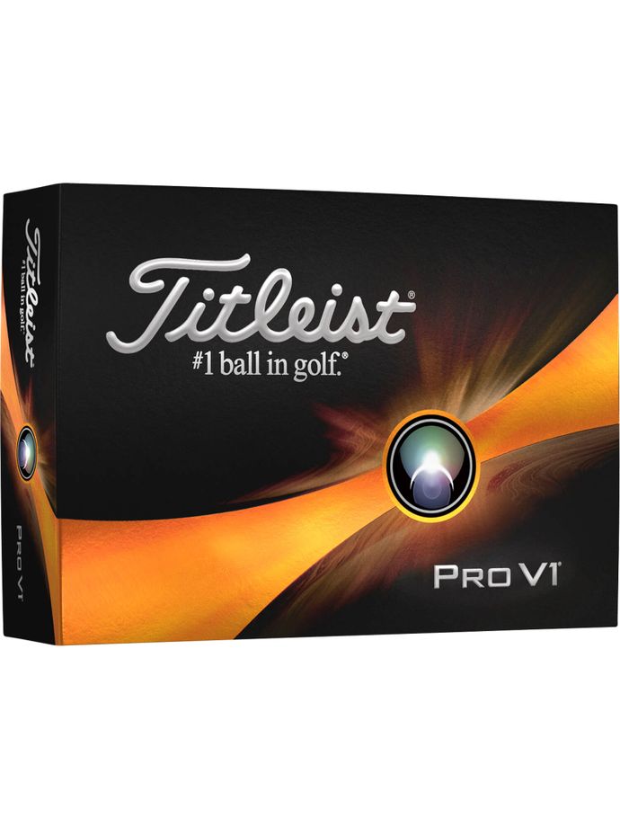 Titleist Pro V1 #1 DAD LTD golfbolde - 12 pakker, hvid