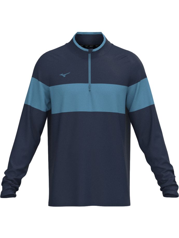 Mizuno Laag Link 1/4 Zip, marine